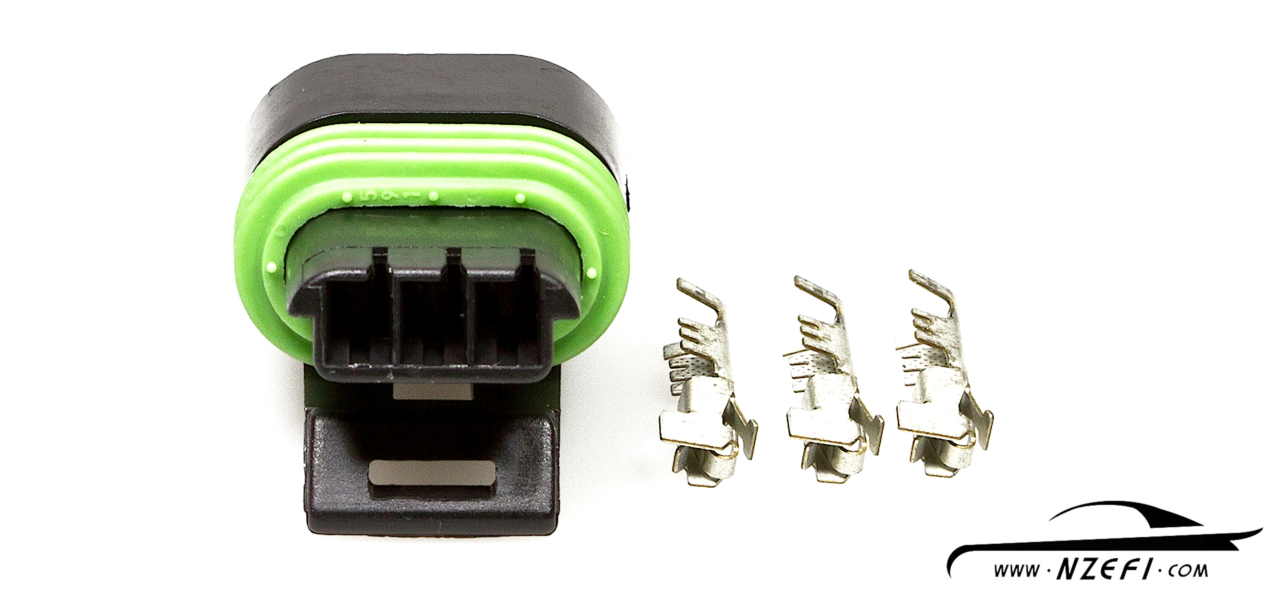 Delphi Pbt Gf20 Connector 3 Pin