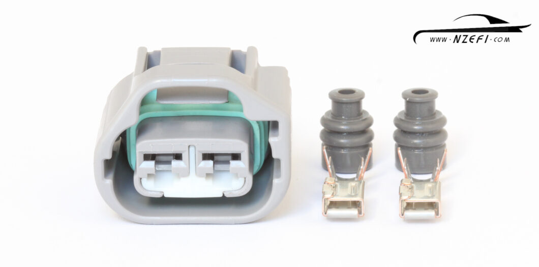 Toyota Air Conditioning Fan Motor Connector - Common 'Side keying' Version