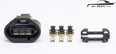 Ford (USA) Throttle Position Sensor (TPS) Connector - Black Housing, RH Bottom Key
