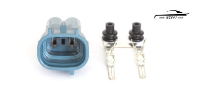 Toyota 2-Pin VSV Connector - Blue (1JZ / 2JZ / 1UZ etc.) - Valve Side